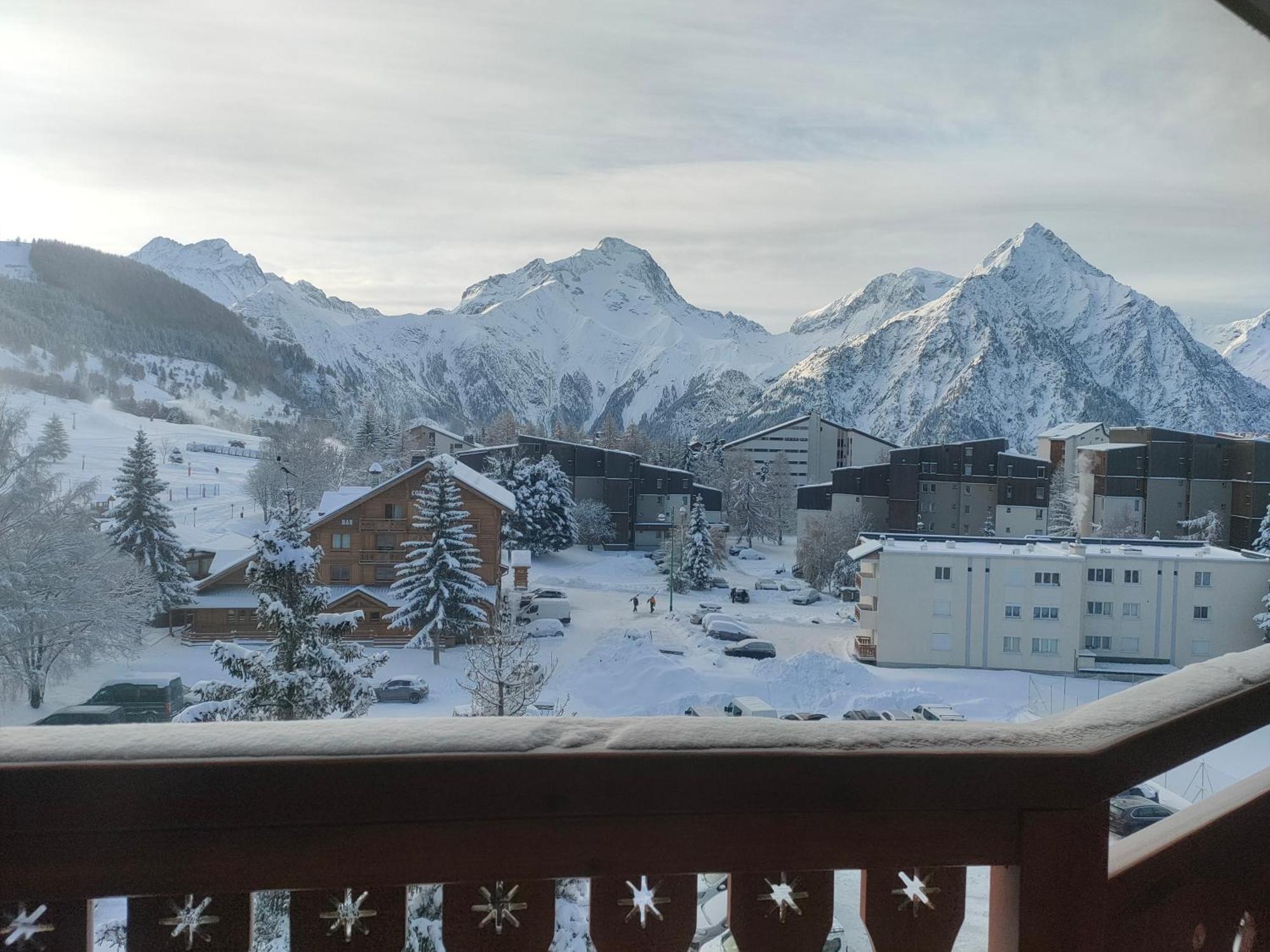 Residence Plein Sud A Cote Jandri Express, Front De Neige, Vue Splendide, Label 2 Alpes, Classe 2 Etoiles Tourisme Les Deux Alpes Kültér fotó